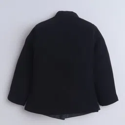 Sangria Infant Boys Embroidered Mandarin Collar Sherwani Set image 2