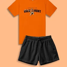 NUSYL Boys Multi Cotton Blend Clothing Set image 3