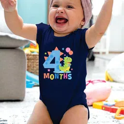 Lillypupp Infant Typography Printed Bodysuit image 2