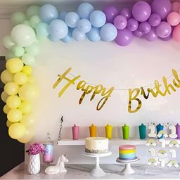 Special You Pink & Purple 53 Pieces Pastel Theme Birthday Festive Decor-picture-27