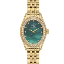 SANTA BARBARA POLO & RACQUET CLUB Women Dial & Stainless Steel Bracelet Style Straps Analogue Watch-picture-17
