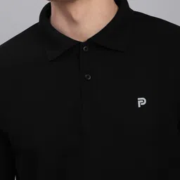 LUX PARKER Men Pack Of 2 Combed Cotton Polo Collar T-shirts image 3