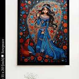 SOWPEACE Black & Blue 1 Piece Canvas Other Wall Photographs-picture-21