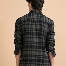 StitchX Tartan Checked Long Sleeves Cotton Shirt image 2
