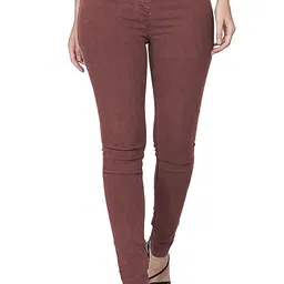 Trusha Dresses Women Comfort Slim Fit Mildly Distressed Stretchable Jeans-image-2
