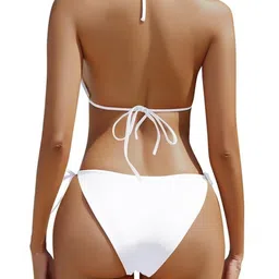 D ATTIRES Halter Neck Swim Bikini Set image 5
