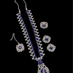 Gyaan Jewels Stone-Studded Jewellery Set-picture-38