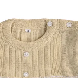 Anixa Girls Fair Isle Printed Woollen Pullover image 3