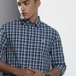 Tommy Hilfiger Checked Pure Cotton Casual Shirt image 1