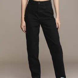 The Roadster Life Co. Women Slouchy Fit High-Rise Stretchable Jeans-image-81