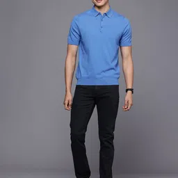 Allen Solly Men Slim Fit Light Fade Stretchable Jeans image 2