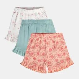 MINIKLUB Multi New Born And Baby Girls Shorts image 3