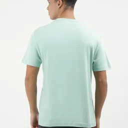 Calvin Klein Lichen Cotton Regular Fit Solid T-Shirt image 2