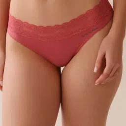 La Vie En Rose Pink Regular Fit Panties-picture-17