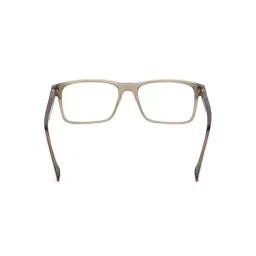 Ermenegildo Zegna Brown Rectangular Eye Frames for Men image 4