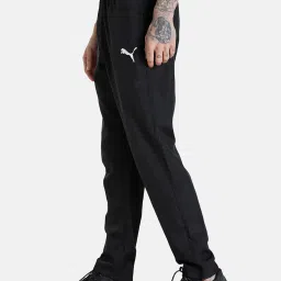 Puma Essentials Black Slim Fit Track Pants image 3