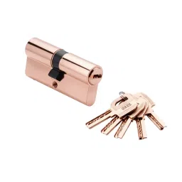Quba Euro Profile Cylinder Lock Computer Key RGPVD Finish 80 mm, Q 20 KK-picture-21