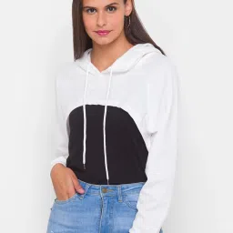 Globus Off White Solid Sweatshirt image 1