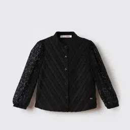 Elle Girls Black Cotton Top-image-37