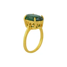MEMOIR Brass Gold-Plated Ring image 2