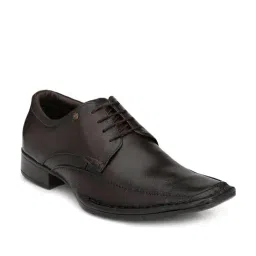 Hitz Men's Brown Derby Shoes-picture-41