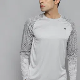 ALCIS Grey Full Sleeves T-Shirt-image-7
