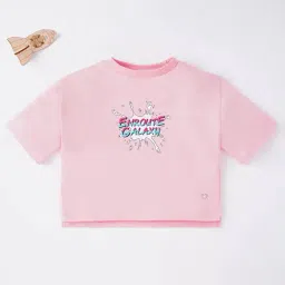 Ed-a-Mamma Kids Pink Printed T-Shirt-picture-15