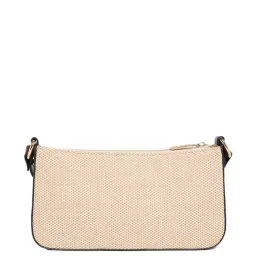 KLEIO Brown Textured Medium Shoulder Bag image 3