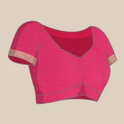 Mimosa Mustard Silk Woven Saree With Unstitched Blouse image 4