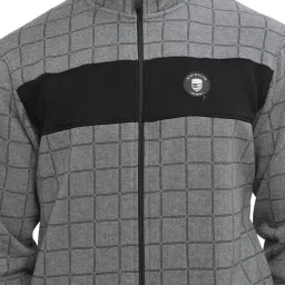 Octave Heather Regular Fit Checks Sweatshirts image 5