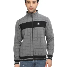 Octave Heather Regular Fit Checks Sweatshirts image 1