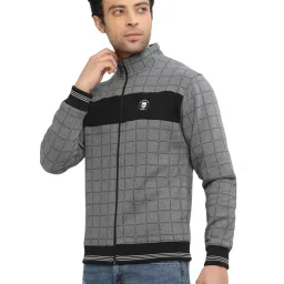 Octave Heather Regular Fit Checks Sweatshirts image 3