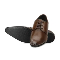 Red Chief Men's Tan Derby Shoes image 5