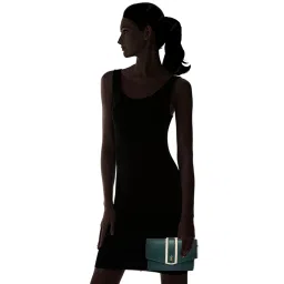 Global Desi Green Medium Cross Body Bag image 2