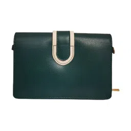 Global Desi Green Medium Cross Body Bag image 3