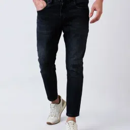 Spykar Men Slim Fit Mid Rise Cotton Casual Jeans-picture-31