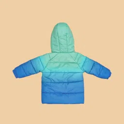 Pantaloons Baby Boys Blue Polyester Printed Jacket image 2