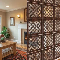 RANDOM Brown Ethnic Motifs Window Blinds image 2