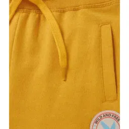 Cub McPaws Kids Yellow Printed Joggers image 3
