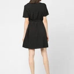 Vero Moda Black Mini A Line Dress image 2