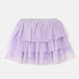 United Colors of Benetton Kids Purple Solid Skirt-picture-28