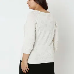 Vero Moda Curve White Sweater image 2