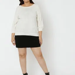 Vero Moda Curve White Sweater image 4