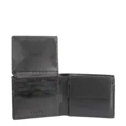 Police Black Leather Bi-Fold Wallet for Men image 4