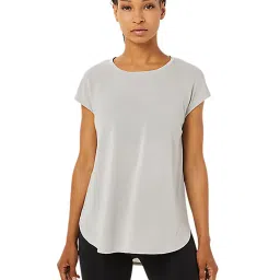 Asics Oyster Grey Regular Fit T-Shirt image 1