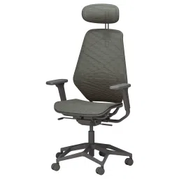 ikea styrspel Gaming chair, dark grey/grey-picture-16