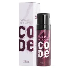wild stone code Wild Stone Men Pack of 2 Code Iridium Body Perfume Sprays 240ml image 2