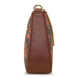 ZOUK Blue Printed Shoulder Bag image 5