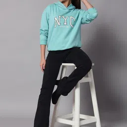 7 ISLANDS Women Printed Hooded Sweatshirt image 3