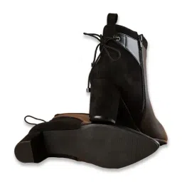 Ginger by Lifestyle Women's Black Chelsea Boots image 4